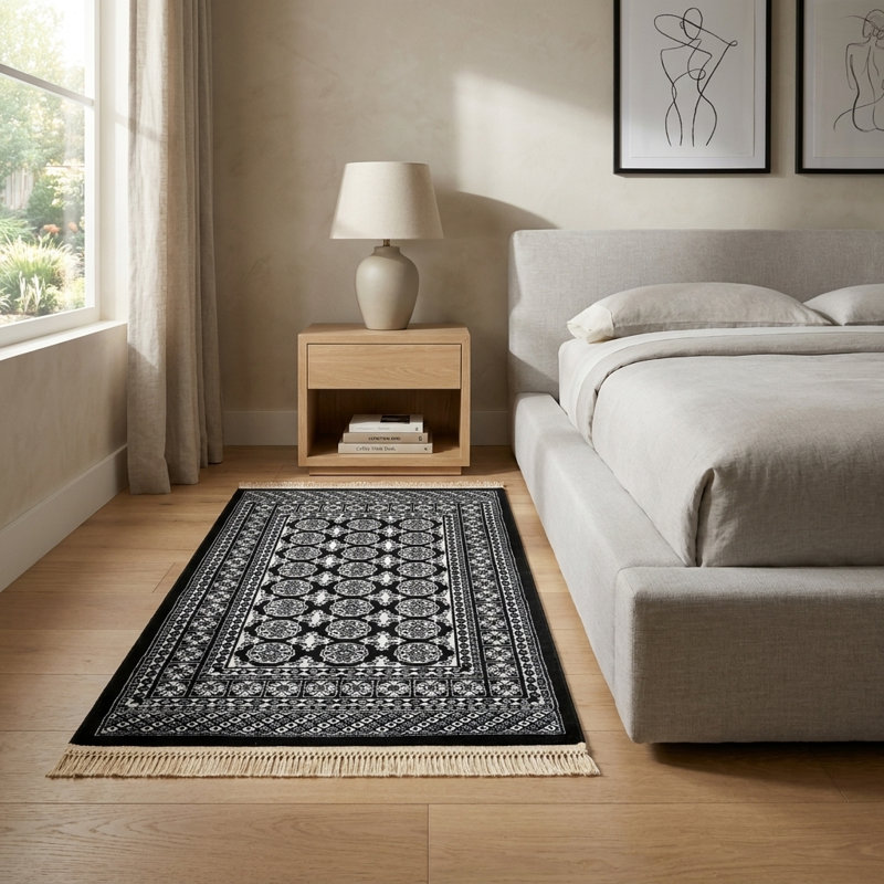  Tapis Balik Tekke, Rectangle 3 pi 1 po x 5 pi 3 po