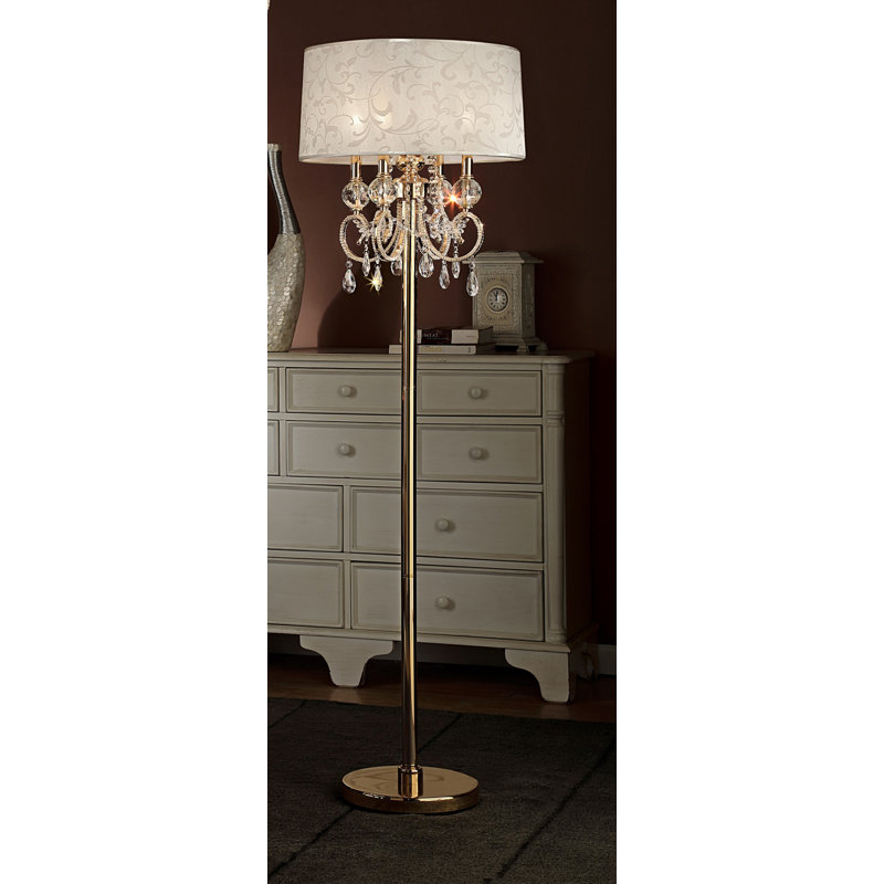 Lampe sur pied 63 po Dericka