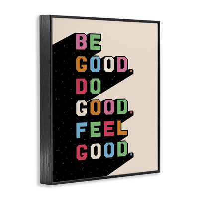  «Be Do & Feel Good», art giclée d'Ahmed Mêmeh Hussein