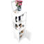 Armoire multifonctionnelle pour la salle de bain et le salon - Blanc, option de rangement généreuse et spacieuse