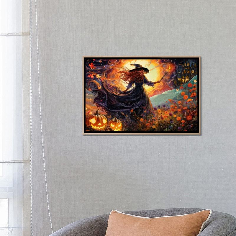 «I Put A Spell On You», reproduction d'art sur toile encadrée, H 18 po x l 26 po, Impression encadrée sans passe-partout