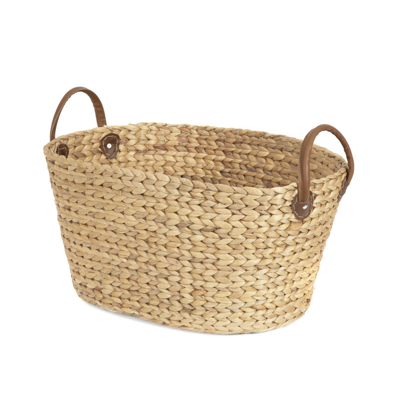 Wicker Laundry Basket with Handles