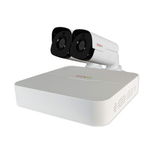 Home Imports Emporium Ultra HD NVR Surveillance System with 4 Megapixel Weather Proof Cameras