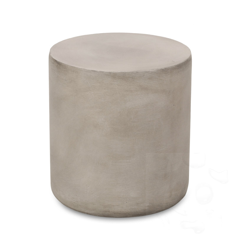Table d'appoint d'extérieur en béton