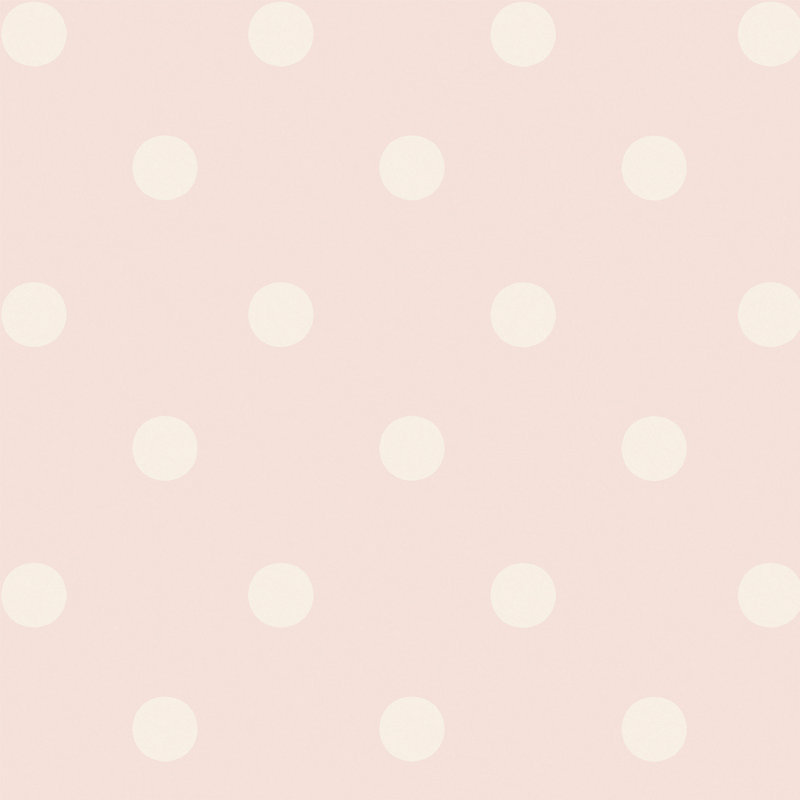 Cath Kidston Button Spot Pink & Red, Blush