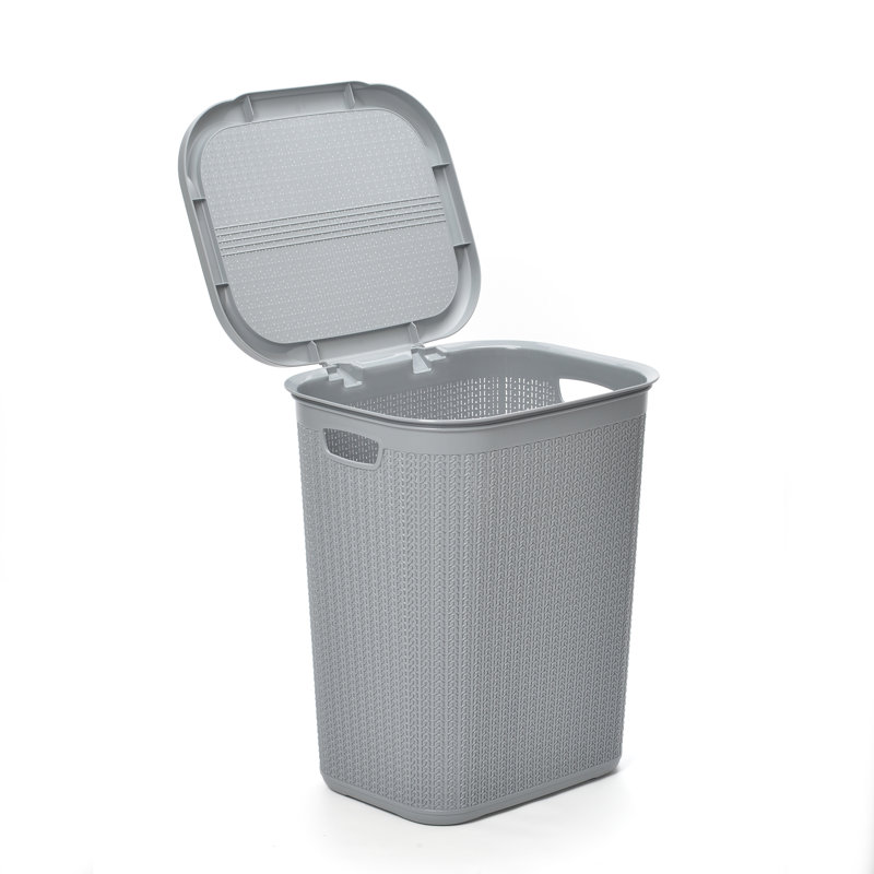 Plastic Laundry Sorter, Grey