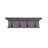 28" Solid Wood Four Hook Wall Mount Coat Rack-731684763