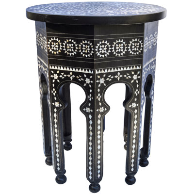Solid Wood End Table
