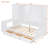 Wooden Daybed With Three Drawers, And All-In-One Cabinet, Desk And Shelves-115662290-115662291