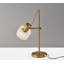 Lampe de bureau en métal Carmina Shireen