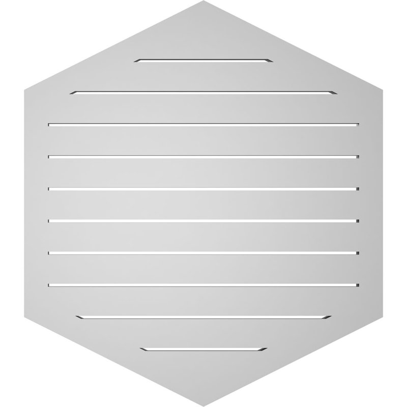 Pente verticale verticale en uréthane 6 pi, 1.5" H x 30" W x 34" L