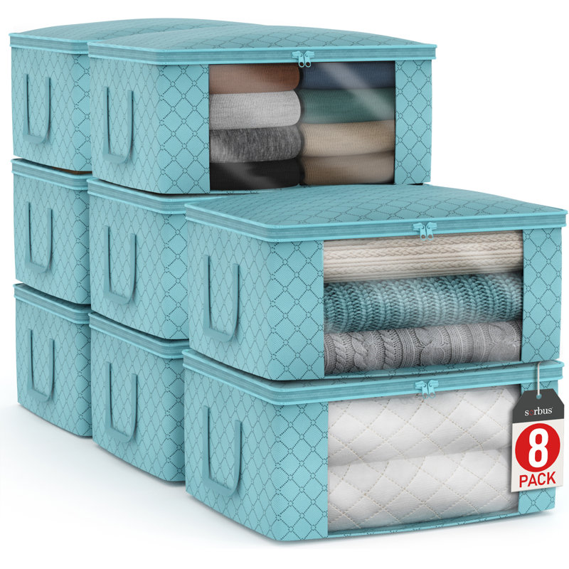 Sacs de rangement pour vêtements Sorbus, Bleu aqua