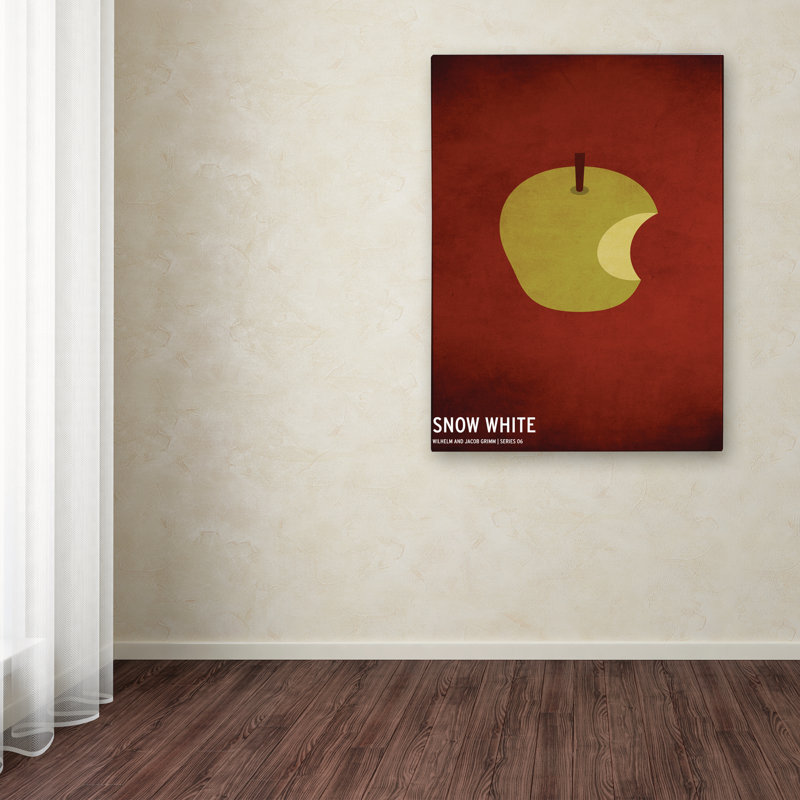 « snow white », art sur toile, H 24 po x l 16 po x P 2 po