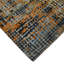 Tapis orange / bleu noué à la main Serena-1993540544