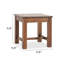 Tabouret d'appoint en bois d'acacia massif-393479274
