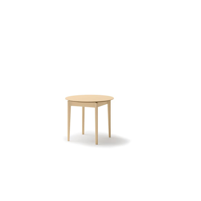 Plot PT-05: Elegant Light Oak Extendable Dining Table | Versatile Dining Solution - W90-210cm
