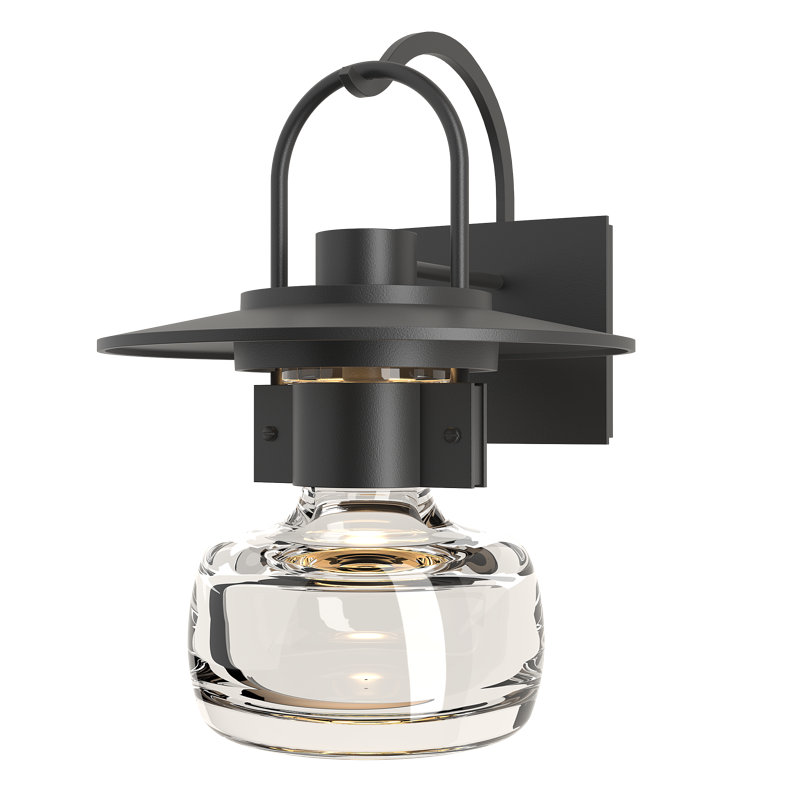 Mason Outdoor Wall Lantern, Coastal Black, 15.9" H x 11.3" W x 12.2" D