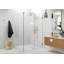 Illume 52 in. x 48.5 in. x 78 in. 90-degree Fully Frameless Wall Hinged Glass Shower Enclosure-1133937875