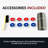 Crestline Hathaway Games 12' Shuffleboard Table