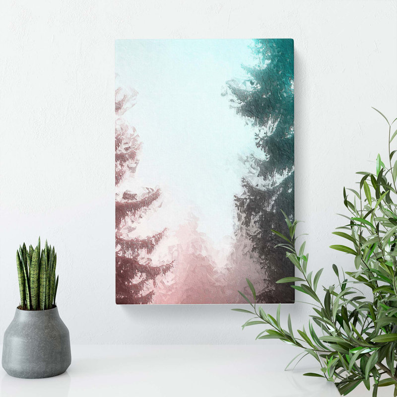 Through The Trees - Wrapped Canvas, 76cm H x 50cm W x 3cm D