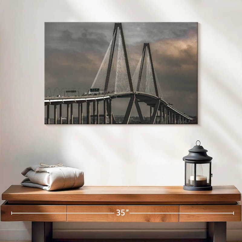 Rorry Iconic Ravenel Bridge, 16" H x 24" W