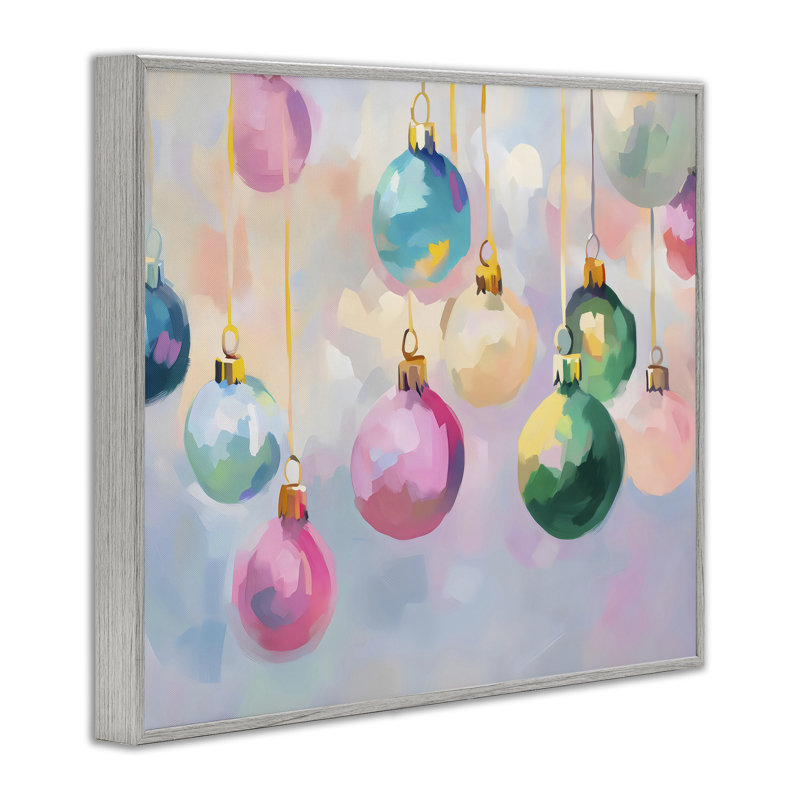 Giclée encadrée de vives décorations pastel, design par Arlington Prints, H 24 po x l 30 po, Estampe numérique Farmhouse