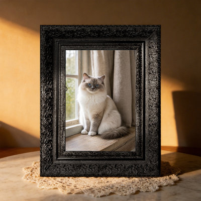 Black 3 PCS 11" x 14" Warm Picture Frame with Home Accent Finish