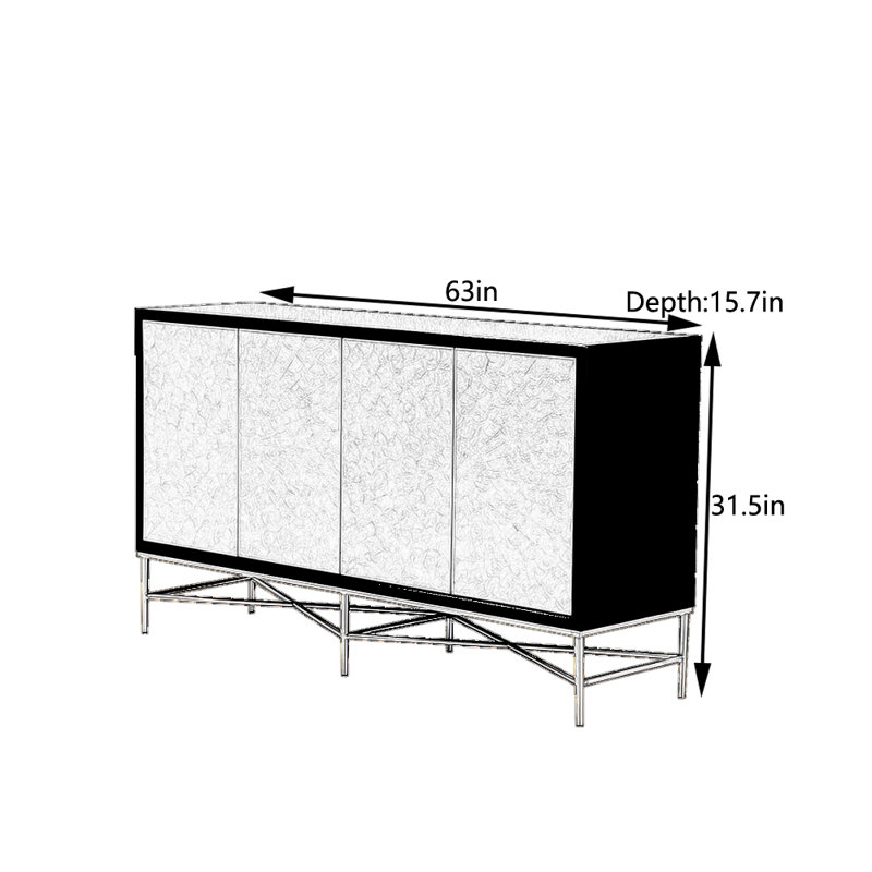 Buffet bas minimaliste moderne