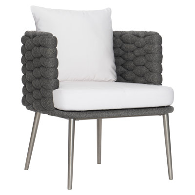 Santa Cruz Outdoor Arm Chair in Nordic Grey by Bernhardt
