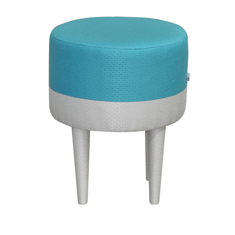 Solid + Manufactured Wood Accent Stool