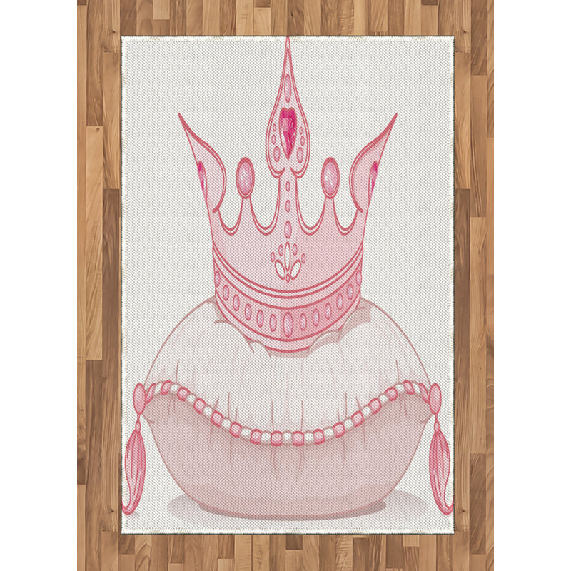 Tapis décoratif Blush, Rectangle— 4 pi x 5 pi 8 po