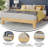 Platform Bed with Wooden Support Slats, No Box Spring Required-70483629-70471261