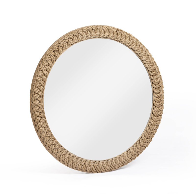 Midge Rope Round Wall Mirror