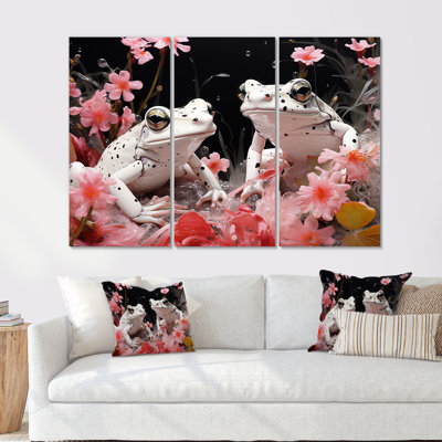 Minimalism Frogs Toads I - Frogs & Toads Wall Art Set