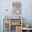 Art mural moderne abstrait Mute Earth Flow-129005384