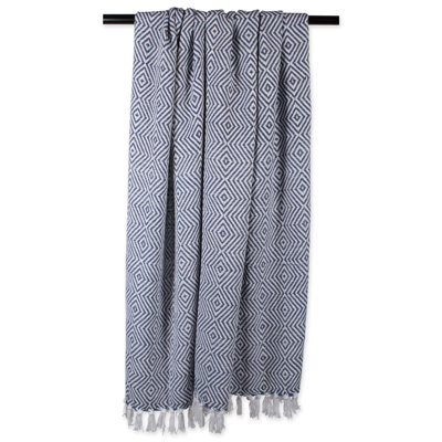  Jeté en coton X-Diamond