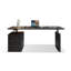 Bureau électrique à hauteur réglable avec armoire-1126465673
