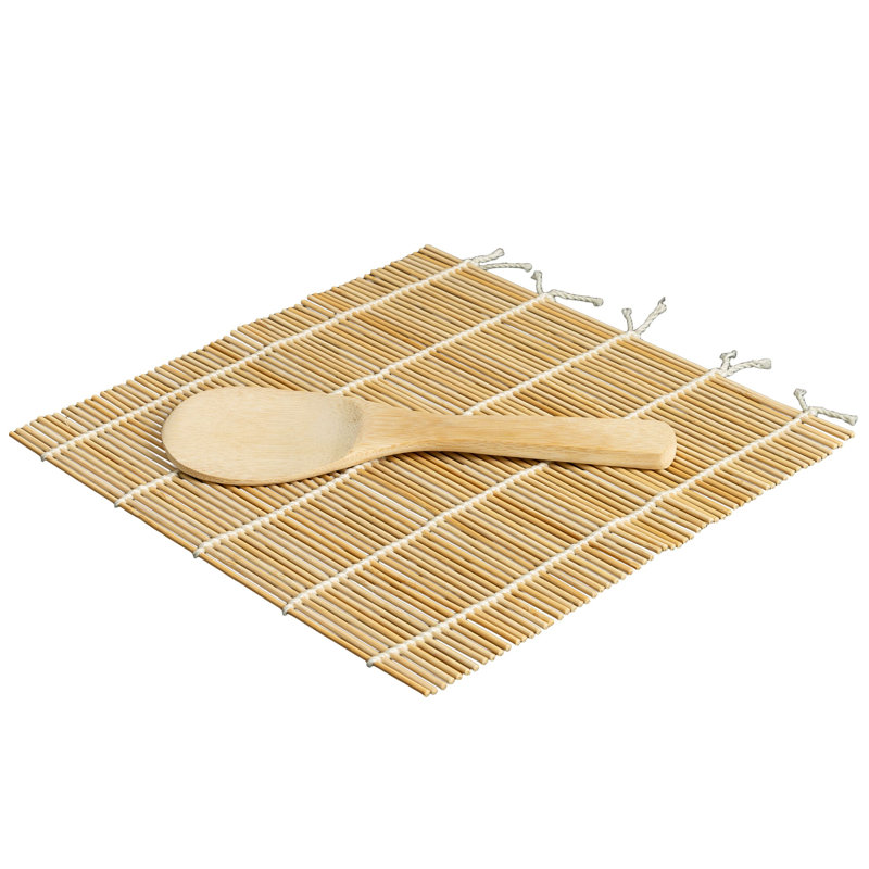 Ensemble de fabrication de sushi 3 pièces avec rouleau à sushi Joyce Chen