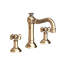 Jacobean Widespread Bathroom Faucet with Drain Assembly-734744449