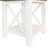 Aidden 16.75" x 12.5" x 17.25" Bathroom Shower Bench with Storage Shelf