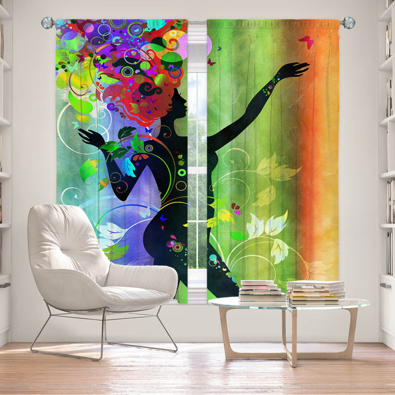 Rideau obscurcissant et isolant avec passe-tringle Delaughter Wondrous, L 40 po x L 82 po