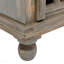 Table de chevet en bois gris antique