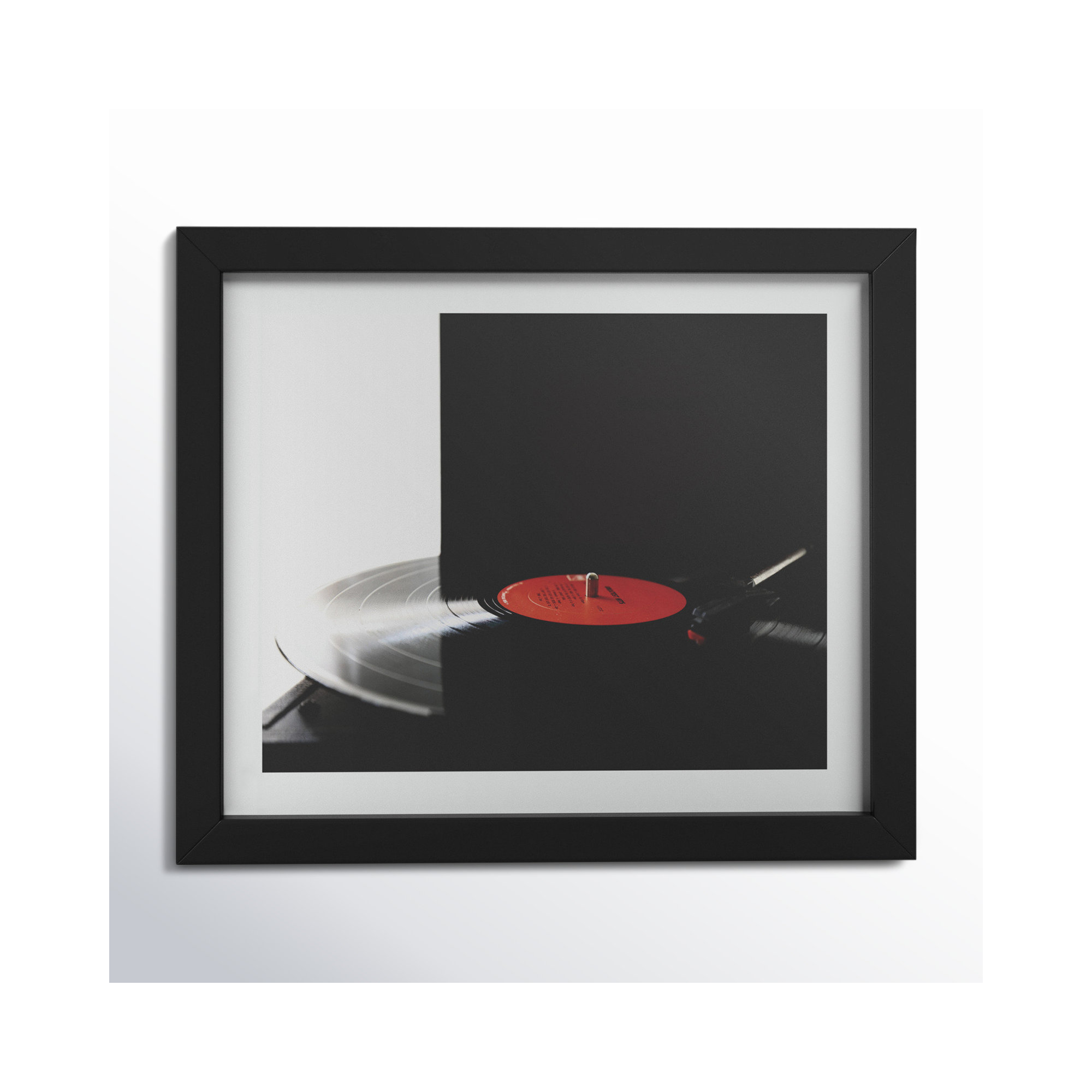 Spin by Alicia Abla, 10.75" H x 13.25" W x 0.8" D, Black Framed