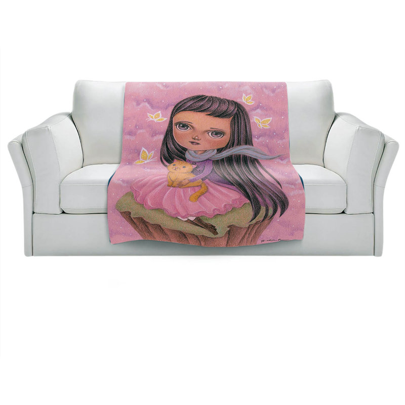 Hand Woven Throw Blanket, 68" x 80"