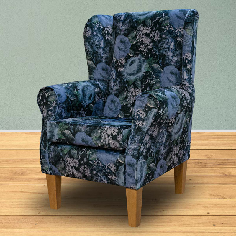 74cm Wide Tufted Wingback Chair