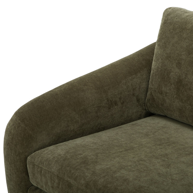Michaela Upholstery Sofa, Cedar Green Chenille