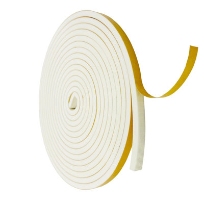 Weather Stripping Foam Tape,Door Seal Strip, EVA Material, High Density, No Residue Adhesive, Weatherproof Door Seal Strip for Sliding Door, Windows