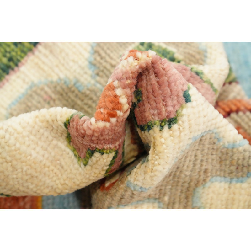 Vegetable Dye Oushak Oriental Large Rug 12x17