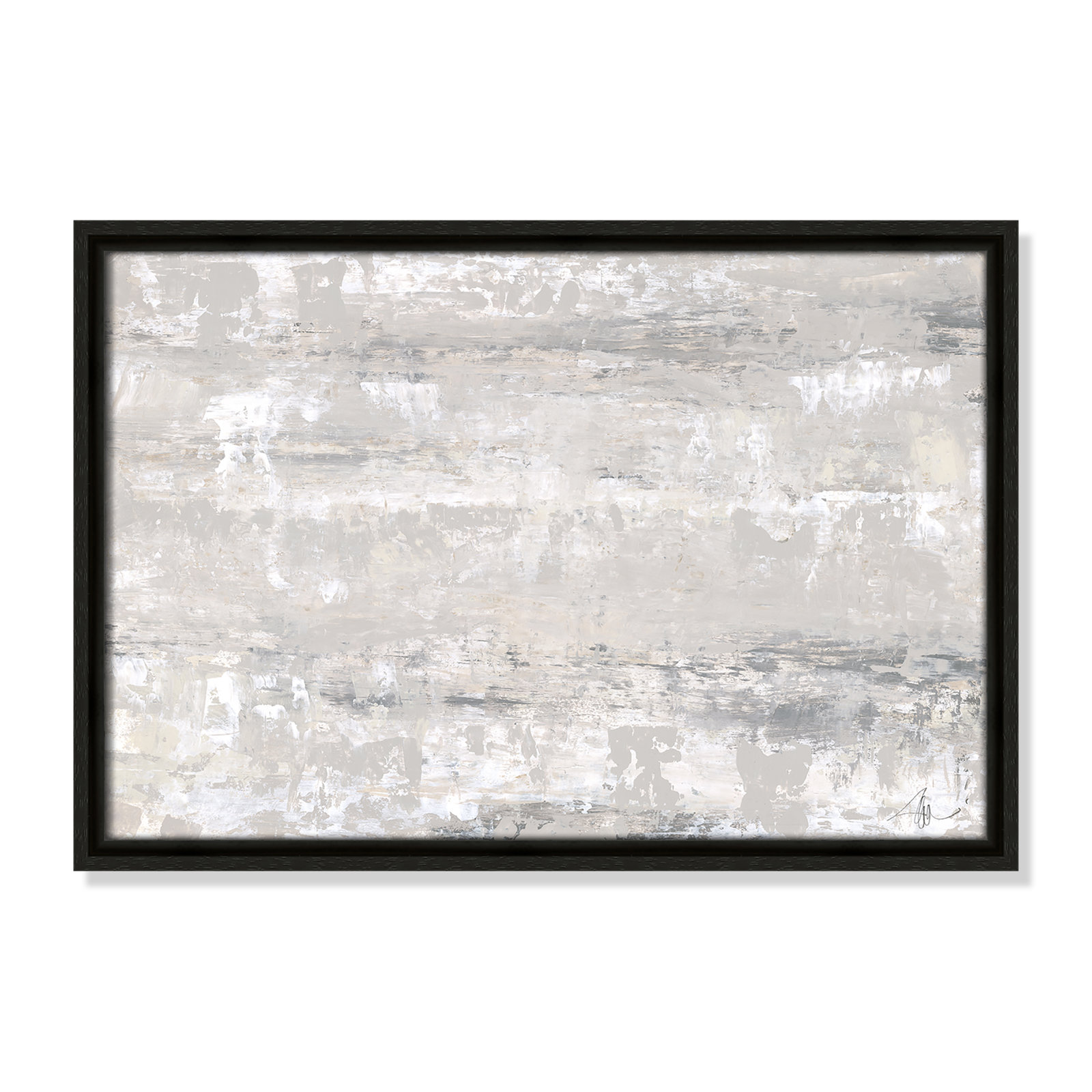 Desert Winds by Filippo Ioco - Print, 13.5" H x 19.5" W x 2" D, Espresso Framed Canvas