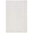 Estien Flat Weave Wool/Cotton Solid Color Rug in Ivory-1601946614